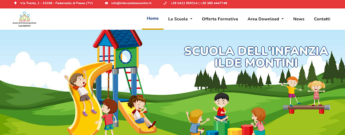 Presentazione del Nuovo Sito della "Scuola dell'Infanzia Ilde Montini"