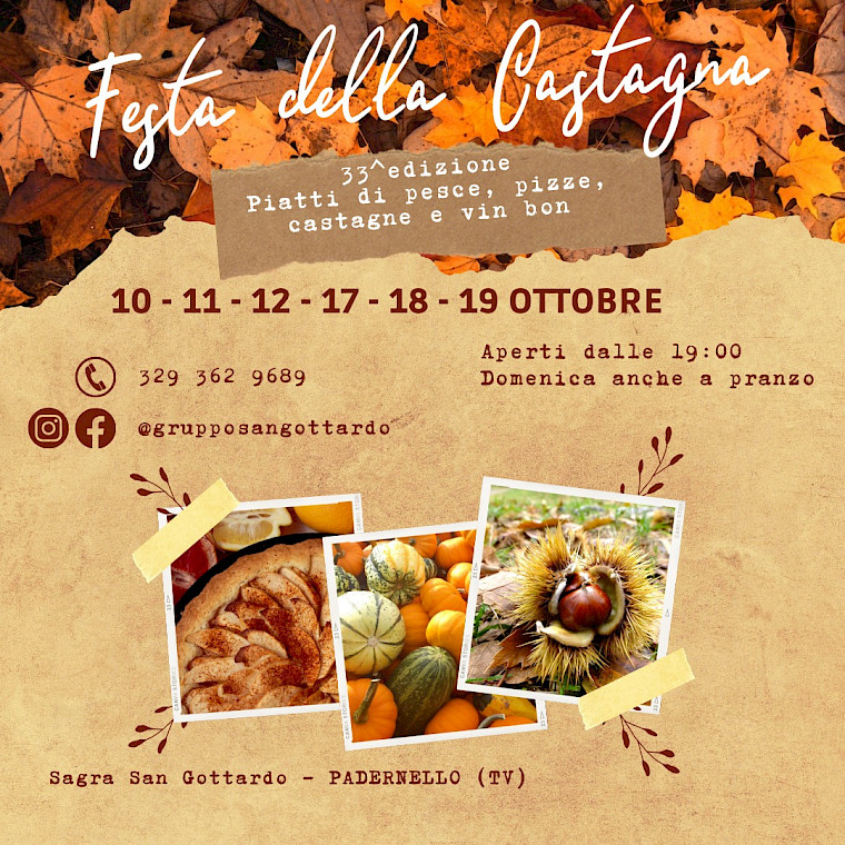 Festa della Castagna - San Gottardo – 33ª Edizione