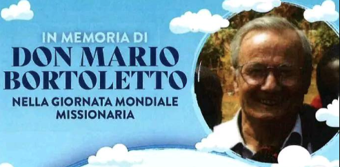 Domenica 19 Ottobre - Festa Missionaria in ricordo di don Mario Bortoletto